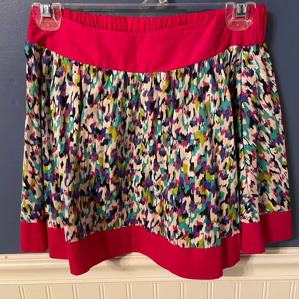 XXI Boutique small colorful skirt
